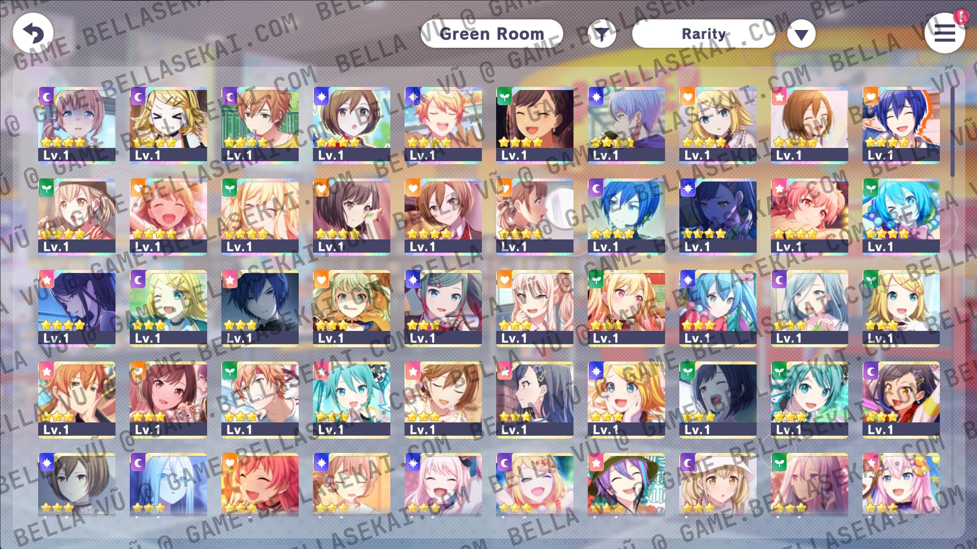[GLOBAL] 180 000+ Crystals Project Sekai Reroll Starter Accounts - Image 1
