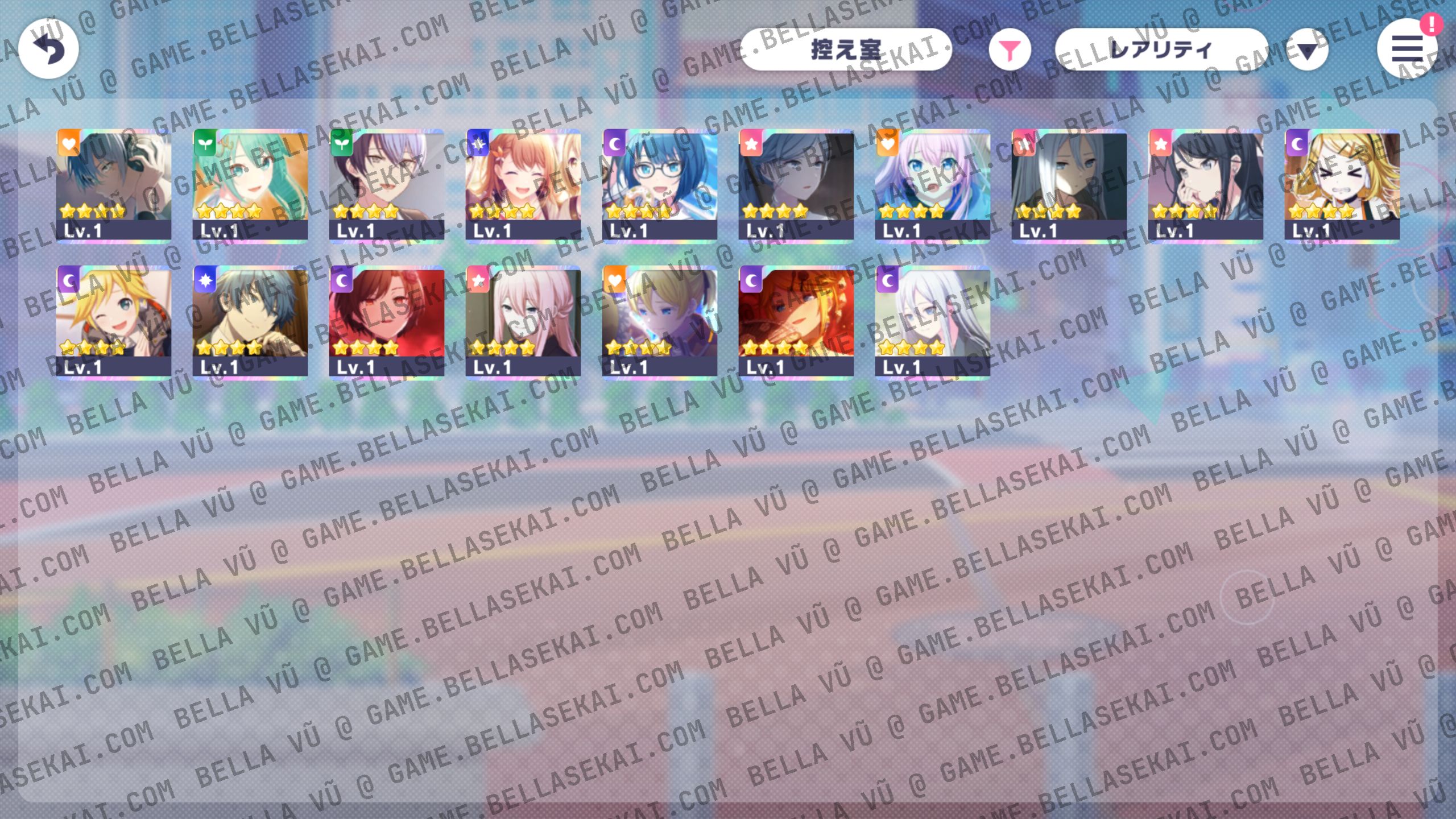 [JAPAN] Limited 4* + Crystals Project Sekai Starter Accounts - Image 1